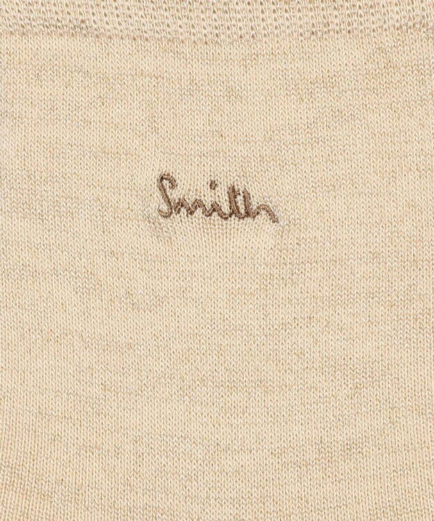 Paul Smith エンブロイダリー ラメ ソックス ベージュ
