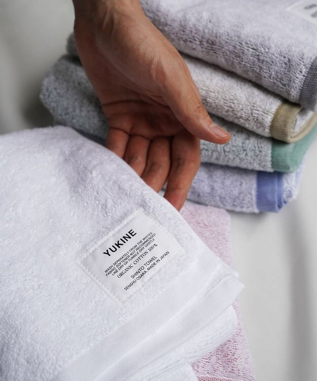 SHINTO TOWEL 【閲覧人気NO.4/YUKINE】ミニバスタオル shiro