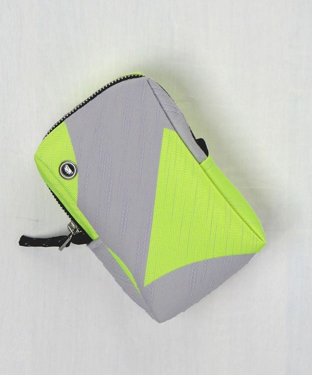 POLS SQUAREポーチ イエロー