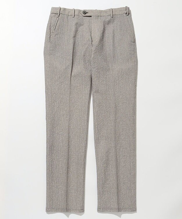 JOSEPH ABBOUD 【ウエストも伸びる！ストレッチ・洗える・軽量・防しわ・速乾・エコ撥水】ライトウェーブパンツ ベージュ系