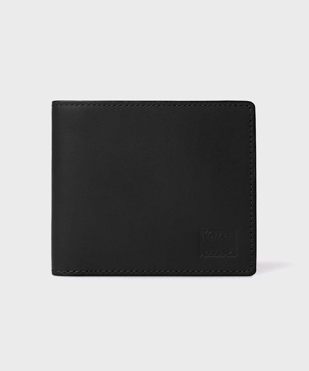 Paul Smith ベジタンストライプ 2つ折り財布 ブラック