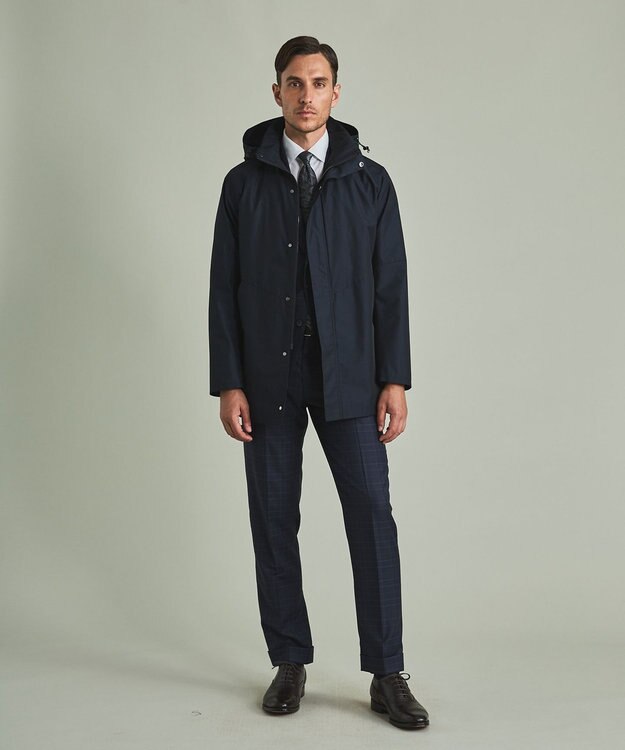 GOTAIRIKU 【仕事で着用可】ラスタードビー フーデッドブルゾン(23年モデル) ネイビー系8