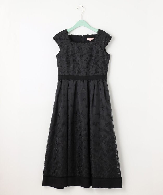 TOCCA 【洗える】FLOWERS ドレス ブラック系