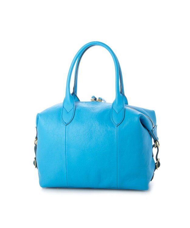 UNBILLION perche 姫路エアリーレザー2wayボストンバッグS ブルー