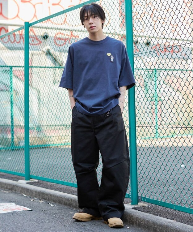 WEGO 別注BENDAVISワンポイントT（SS） ネイビー