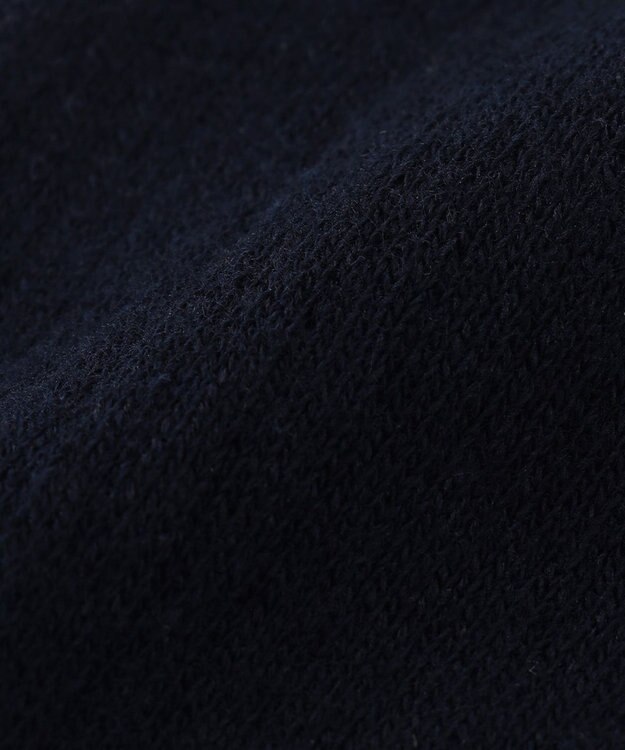 ANY KIDS 【日本製】リボン 刺繍 ハイソックス ネイビー