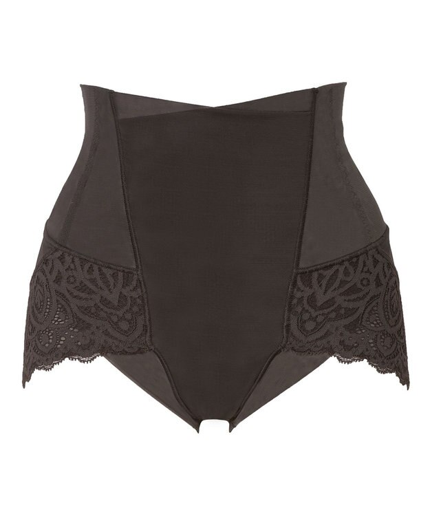 BRADELIS New York 【カヤビューティーラボ】レーシーハイウエストショーツ24 チャコール