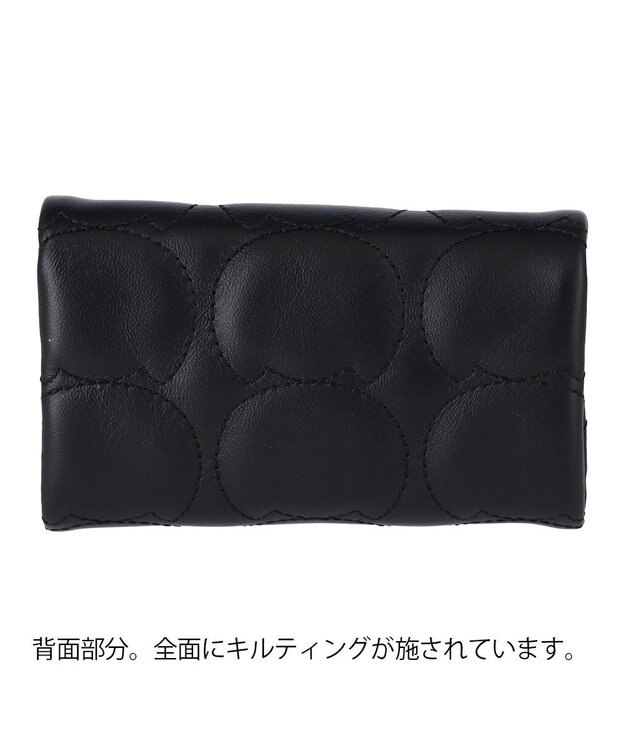 tsumori chisato CARRY ラインネコ キーケース ブラック