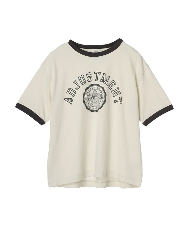 AMERICAN HOLIC リンガーロゴプルオーバー① Ivory