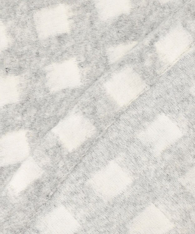 JOSEPH ABBOUD MOUNTAIN 【SPACE／UNISEX】フランネルジャージーチェック シャツ ライトグレー系3