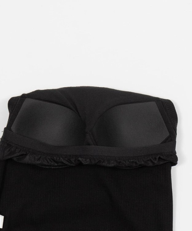 WEGO 【カップ付き】なちゅ盛れカップインタンクトップ ブラック