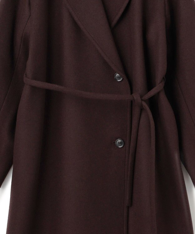 BEIGE， GABELLE / ロング丈チェスターウールコート Bordeaux