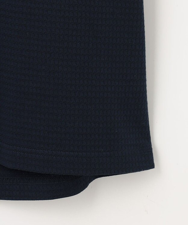 JOSEPH ABBOUD 【吸水速乾/】千鳥サッカー Tシャツ ネイビー系