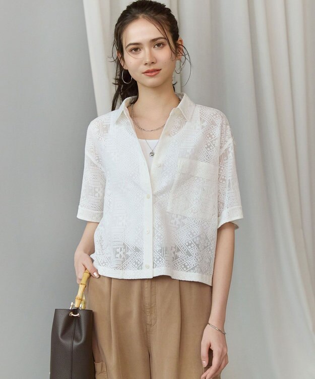 23区 【WEB&一部店舗限定】アシンメトリーチェーンコイン ネックレス シルバー系