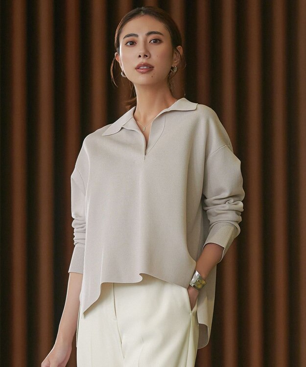 ICB ダブルループピアス シルバー系