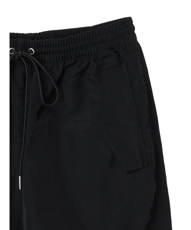 Green Parks パラシュートパンツ Black