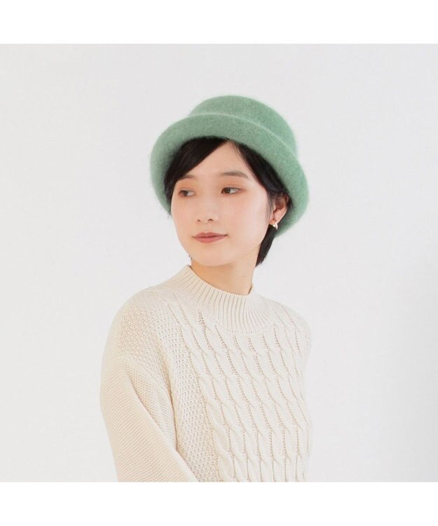 林八百吉商店 Jin no beat shi te cassie シャギー平天セーラー グリーン