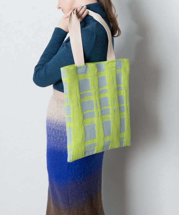 TRICOTE CHECK BAG／チェックバッグ 95GRAY