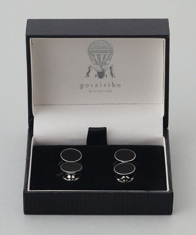 GOTAIRIKU 【WEAR BLACK】フォーマル スタッズボタン ブラック系