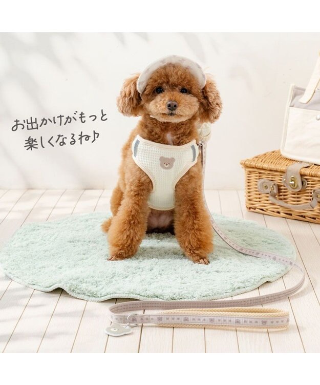 PET PARADISE ペットパラダイス くまさん リュックハーネス Ｓ ホワイト