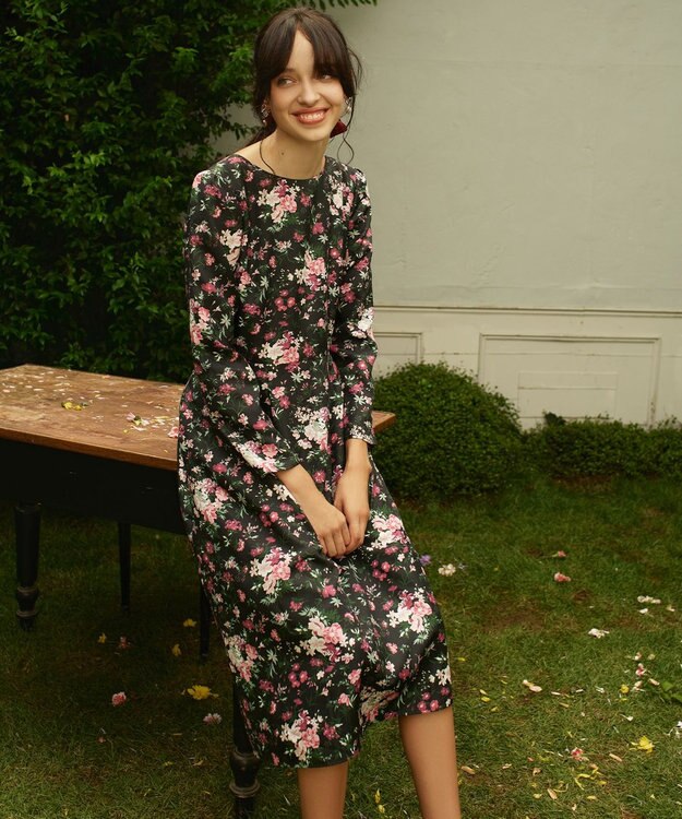 TOCCA 【洗える！】BOUQUETIER ドレス ブラック系5