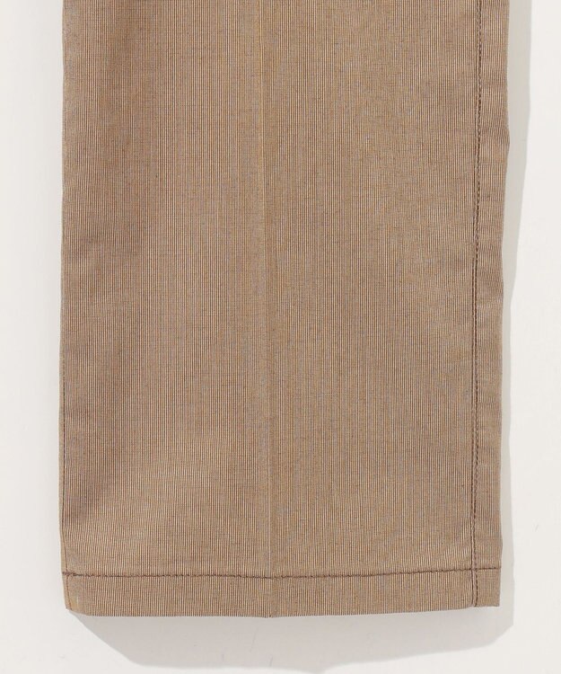 JOSEPH ABBOUD 【キングサイズ・ウエストも伸びる!/ストレッチ/軽量/Eco撥水】マイクロピケストレッチ パンツ キャメル系7