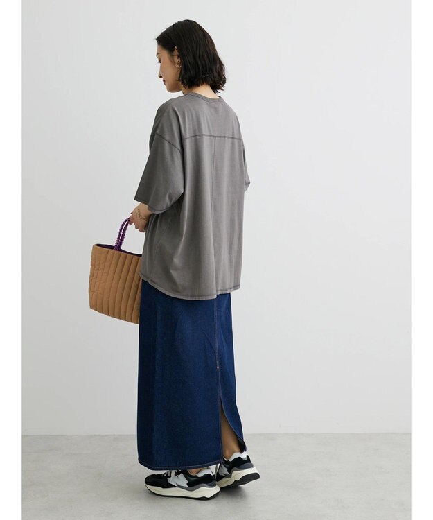 Green Parks Ａラインデニムスカート One Wash