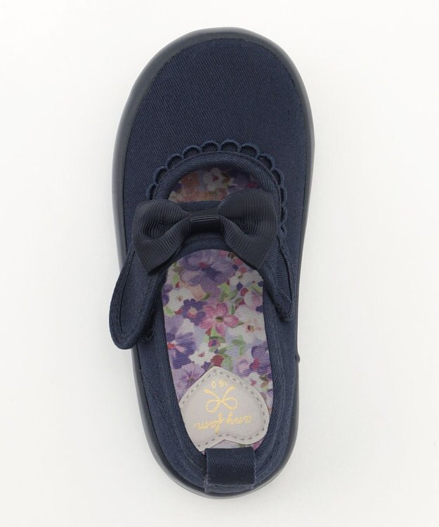 ANY KIDS ツイル リボン バレエ ネイビー