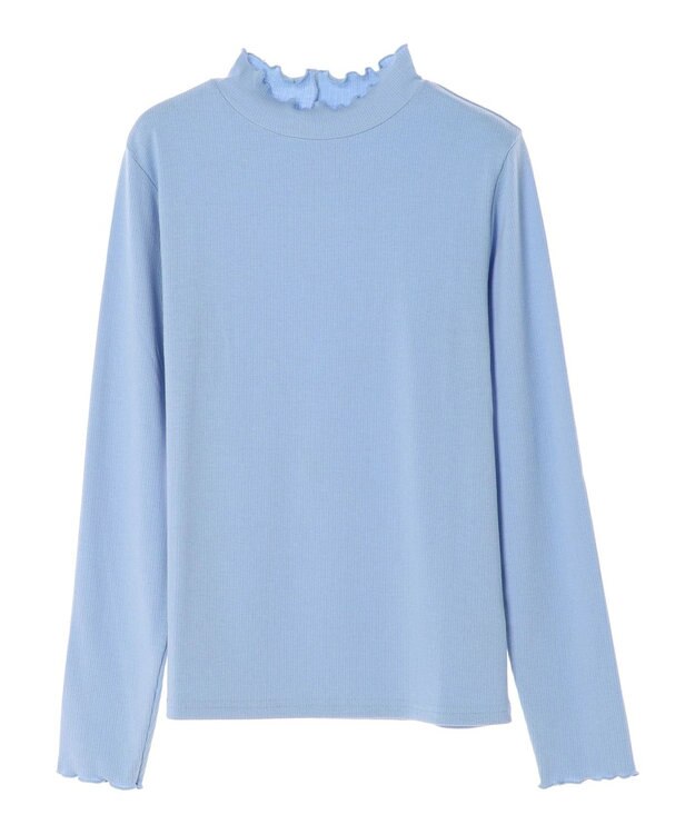 earth music&ecology テレコリブメローハイネックインナー Sax