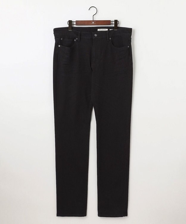 JOSEPH ABBOUD 【キングサイズ・ストレッチ/きれいめコーデに！】2WAY ストレッチ デニム ブラック系