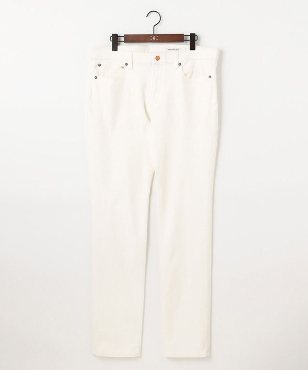 JOSEPH ABBOUD 【キングサイズ・ストレッチ/きれいめコーデに！】2WAY ストレッチ デニム ホワイト系