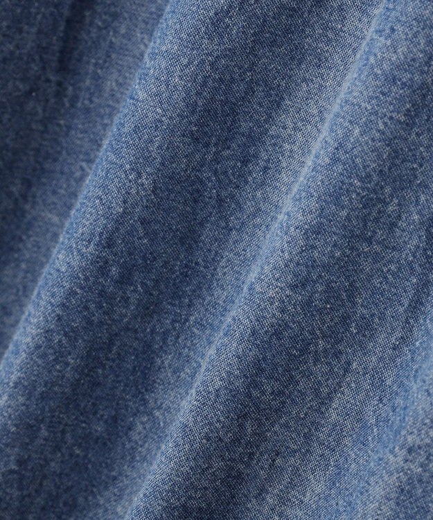 Green Parks シアーデニムシャツワンピース Indigo