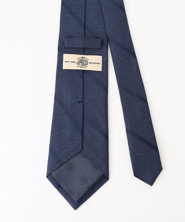 J.PRESS MEN 【GEOMETRIC JACQUARD COLLECTION】ジオメトリックジャガード ネクタイ ダルブルー系1