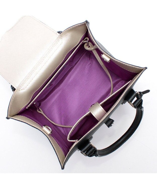 A.D.M.J. モーツァルト/バックルモチーフスクエアトートS ブラック