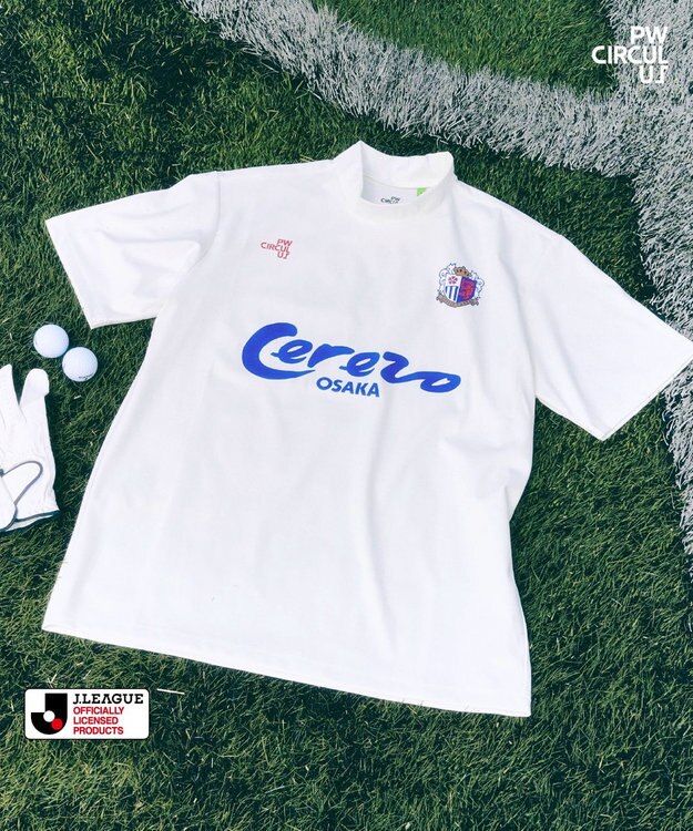 PW CIRCULUS 【UNISEX】J.LEAGUE モックネック J1所属の20クラブコラボ ゴルフ セレッソ大阪