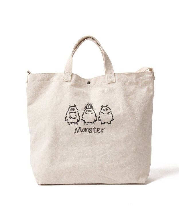 WEGO 2wayキャンバストート 柄6