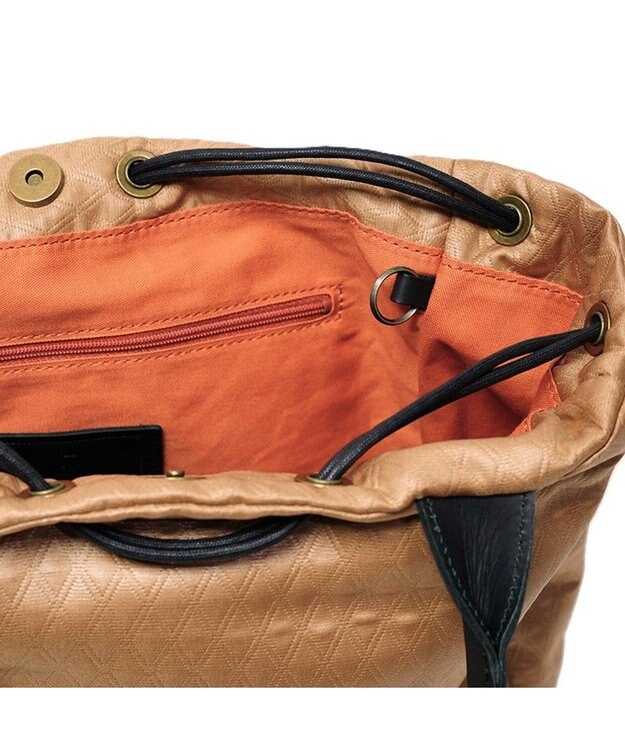 Regalo Felice 【形が変えられる / 大容量】巾着トート / REGALO CA(キャメル)