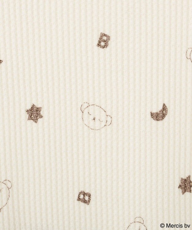 earth music&ecology 【予約】miffy/earth おやすみイラストT ベージュ