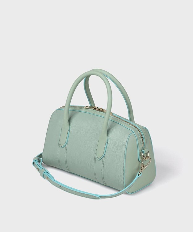 Paul Smith カラーミックスボストンバッグ ライトグリーン