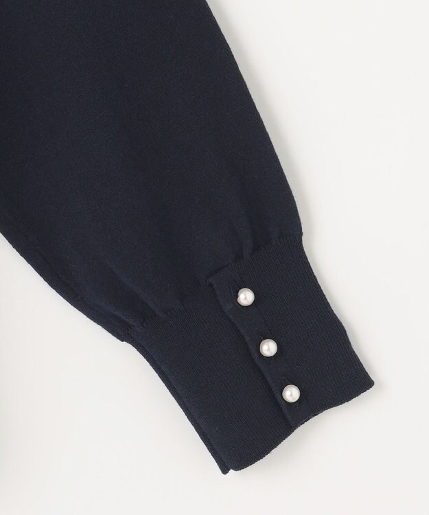 組曲 S 【アンサンブル対応可】CHAIニット バイカラーカーディガン ネイビー系