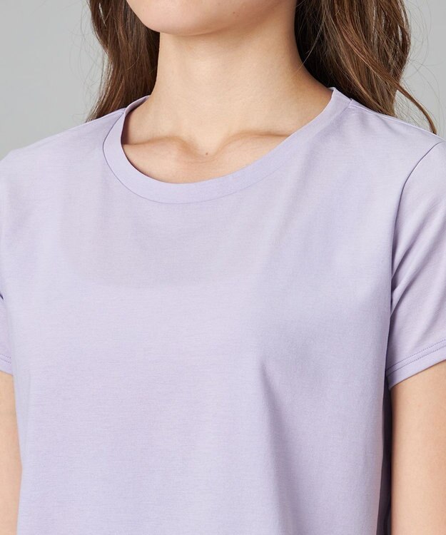 Chacott Chacott BALANCE EasyCare+Ｔシャツ モーブ