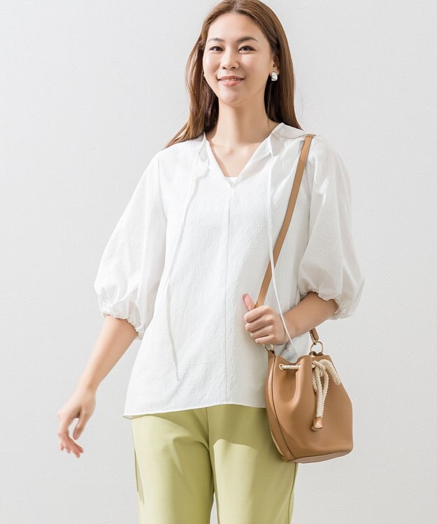 ONWARD Reuse Park 【UNFILO】ブラウス春夏 ホワイト