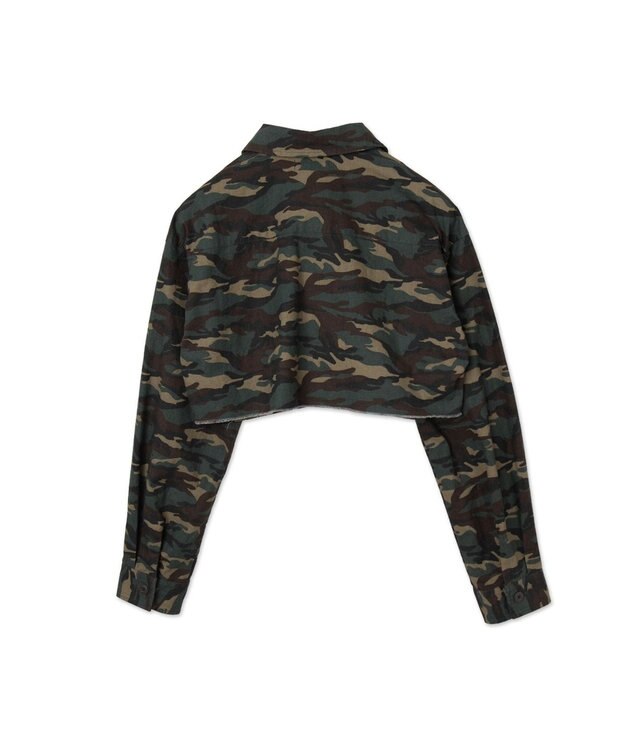 WEGO ミリタリーショートシャツ 柄1