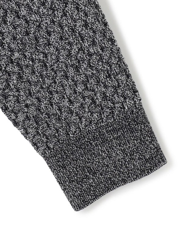 JOSEPH HOMME 【イージーケア】 ヴィスコースリンクス　ジップアップニットパーカー ライトグレー系