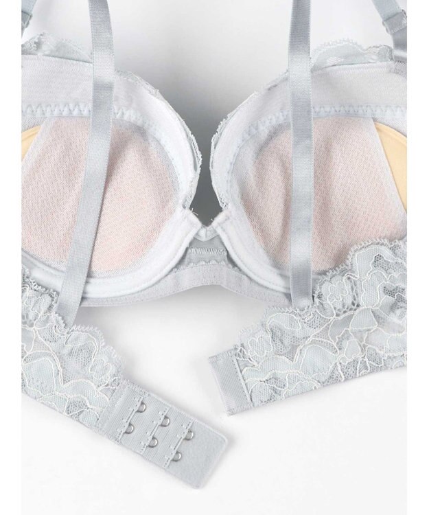 une nana cool リボンブラレース　胸もとフィットながもち～動いてもキレイはつづく～ GY