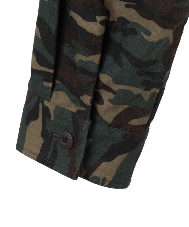 WEGO ミリタリーショートシャツ 柄1