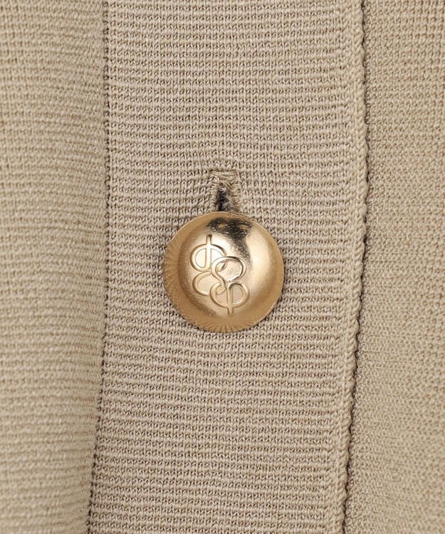 自由区 【カトリエムブーケ】Tricot universel カーディガン ベージュ