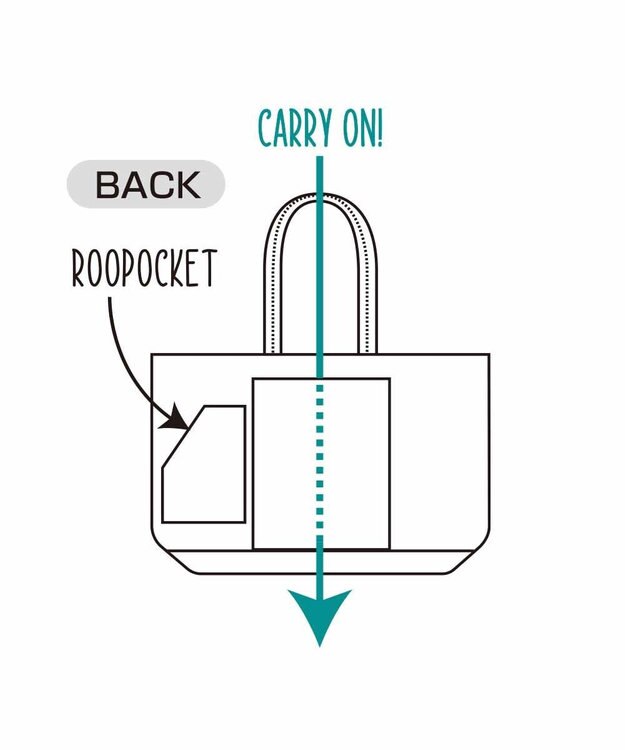 ROOTOTE 8396【サンリオ】 IP.マキシ.パッカブル..ハローキティ-A 01：ハウンドトゥース