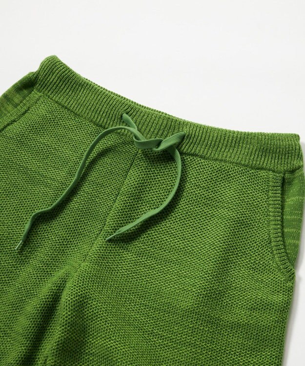 OP／FILA 【Ocean Pacific】ラーベンニットショーツ グリーン