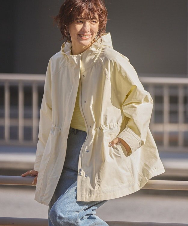 AMERICAN HOLIC 花粉防止撥水加工マウンテンパーカー Ivory